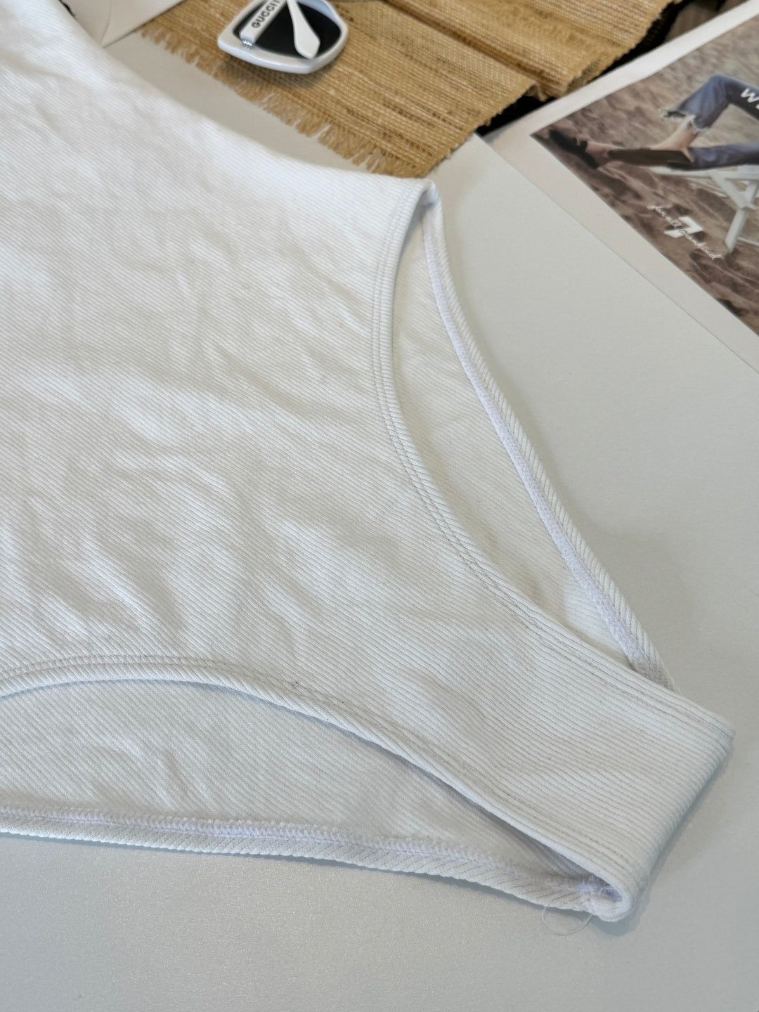 CC 26s One-Piece Bikini White 201807