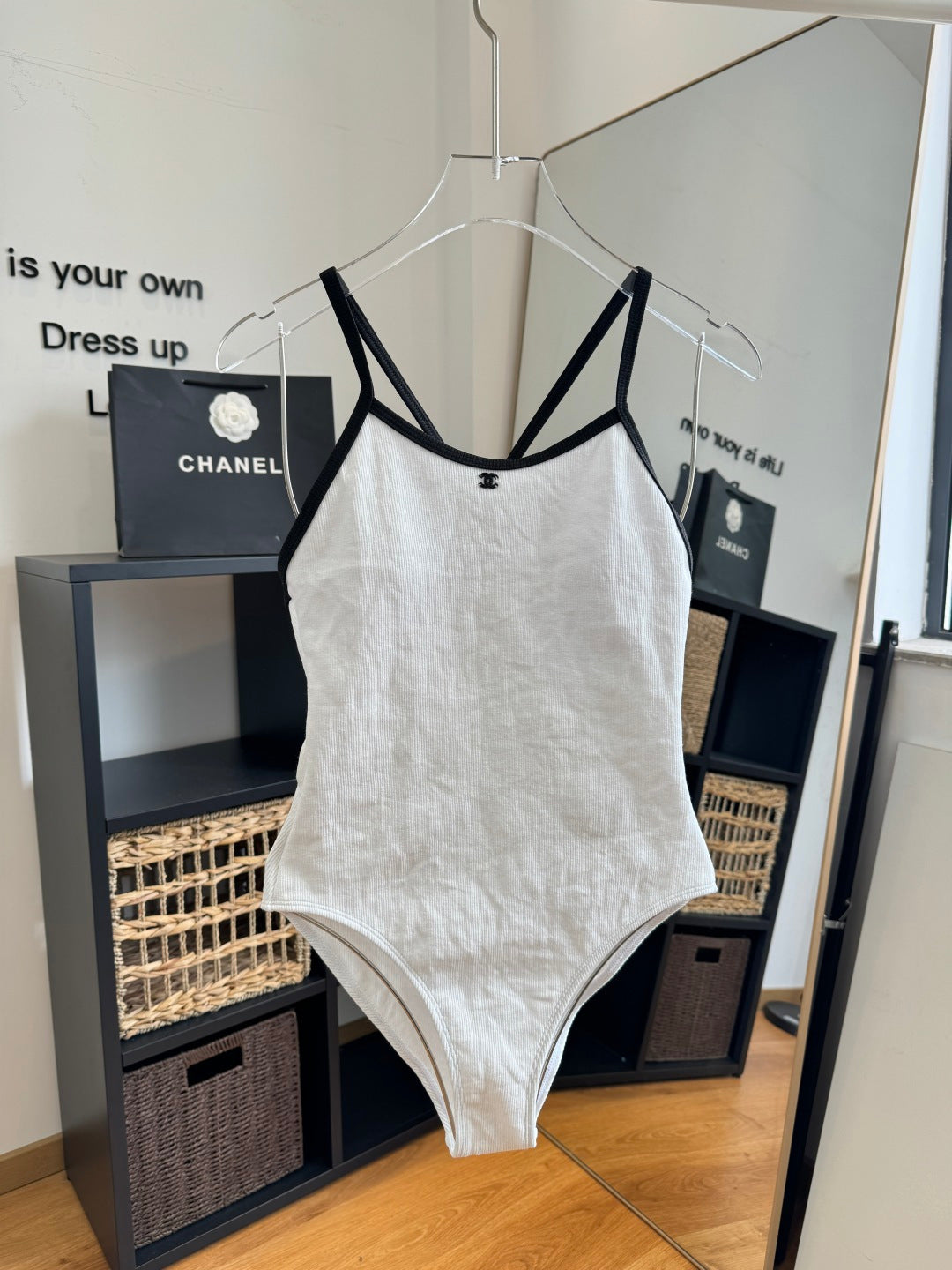 CC 26s One-Piece Bikini White 201807