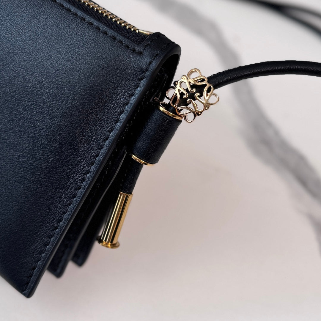 Loewe Joya Pouch Black Calfskin 289464