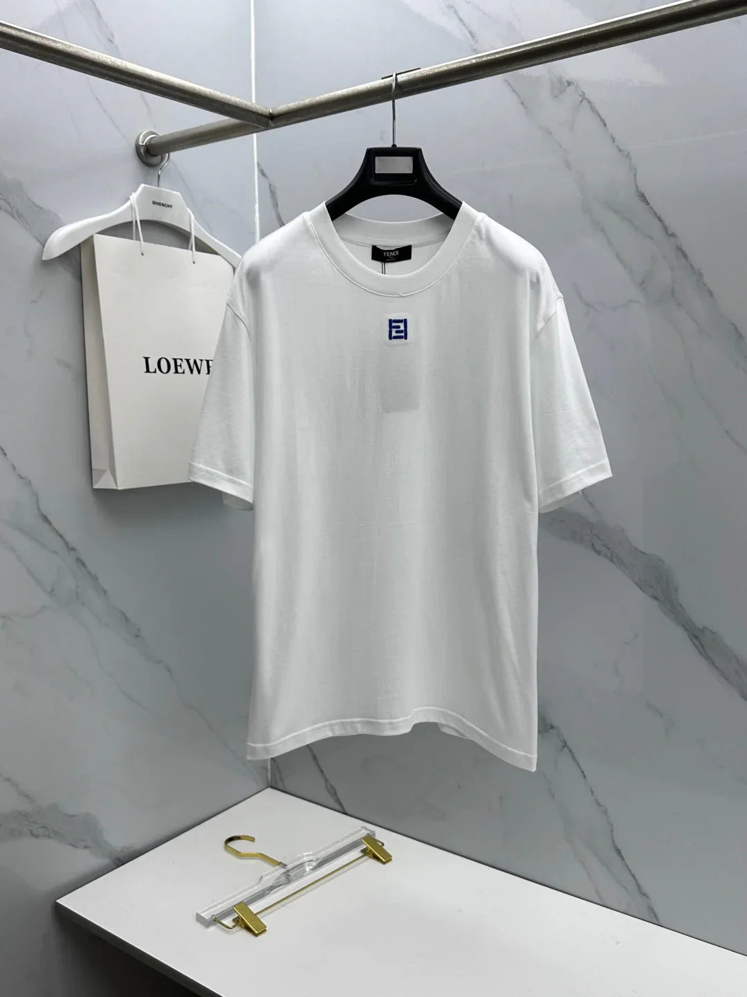 Fendi 2026 Short-Sleeve T-Shirt Cotton 738922