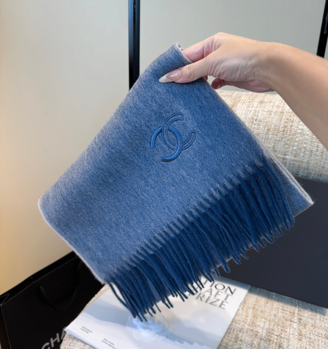 CC Scarf 35*180cm Light Blue Cashmere 207633