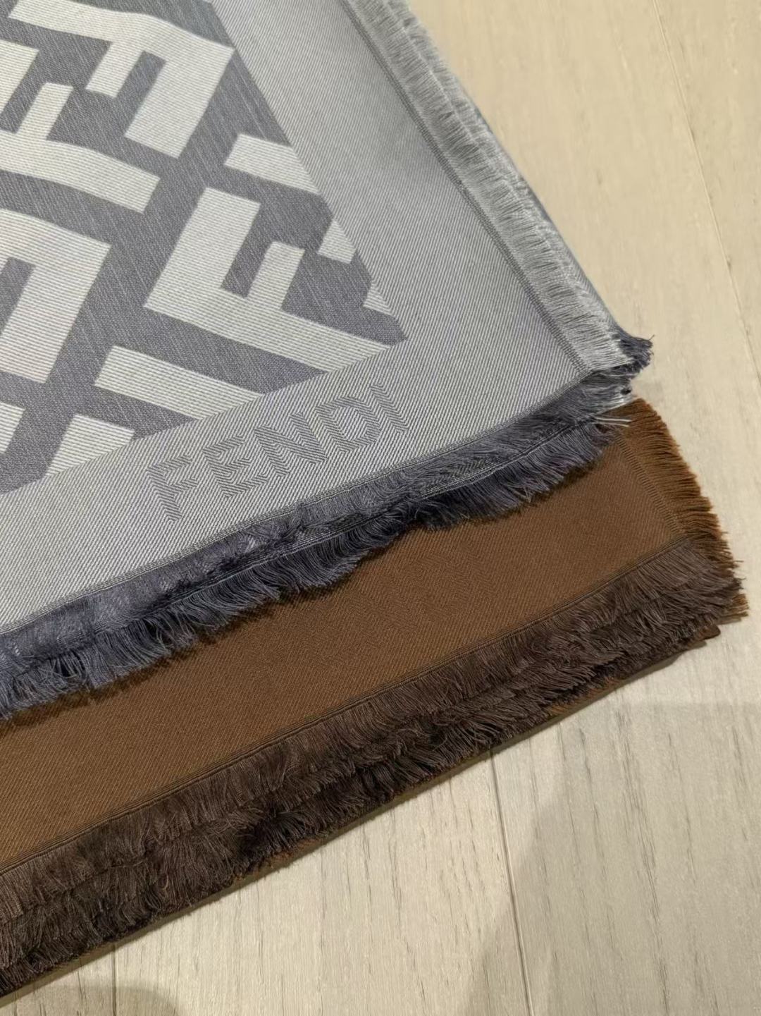 Fendi 26s Scarf 140 In Cashmere 444808