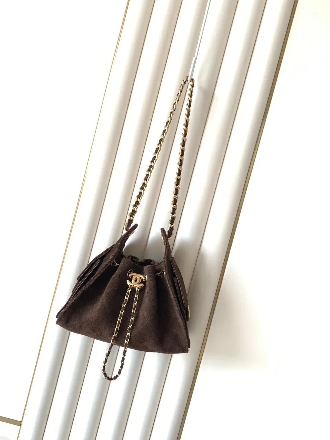 Chanel 2026 Hobo Bag 22cm And 30cm Suede Leather