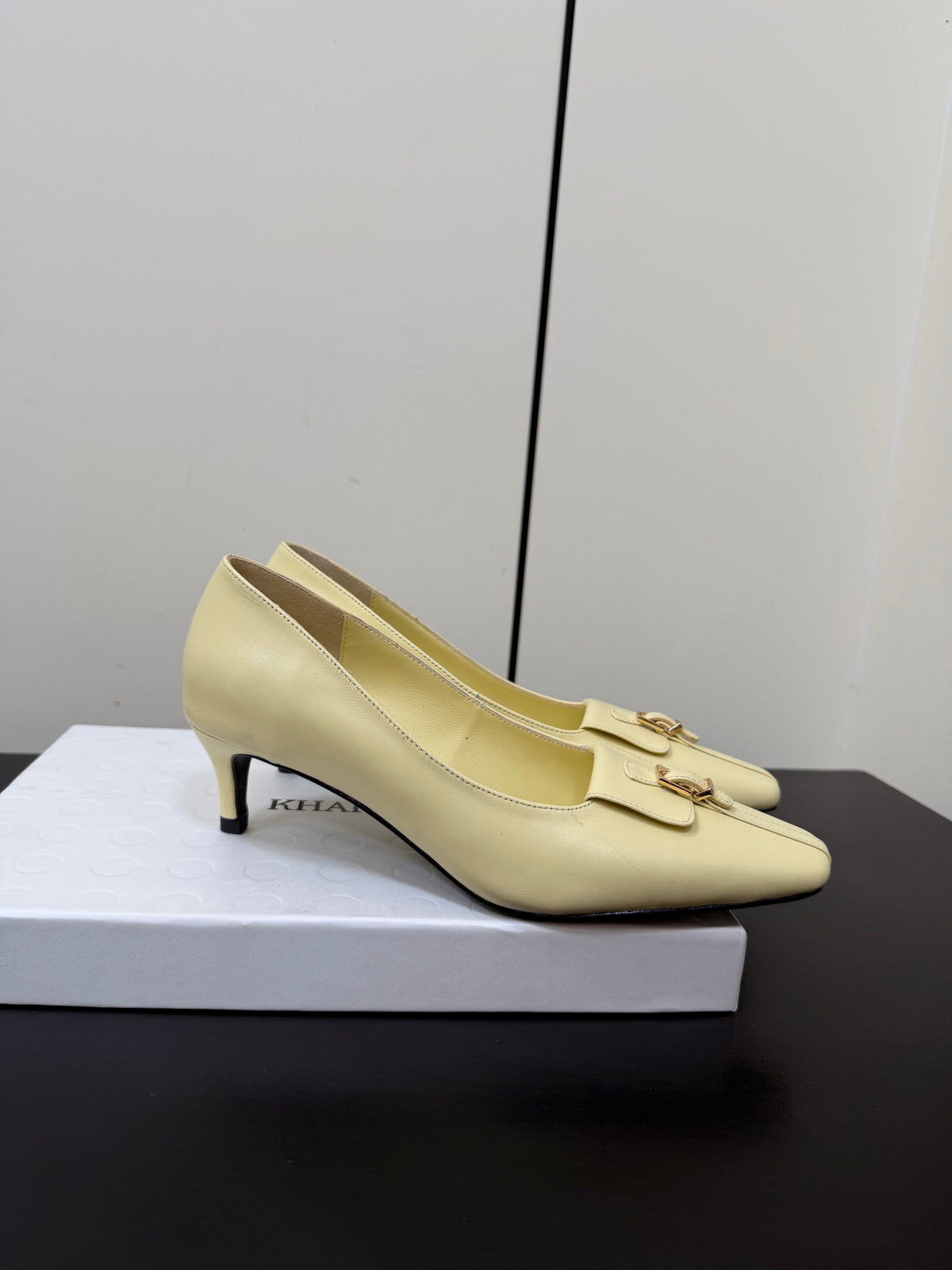 Khaite 26s Celia Pumps 5.5cm Butter Leather 909450