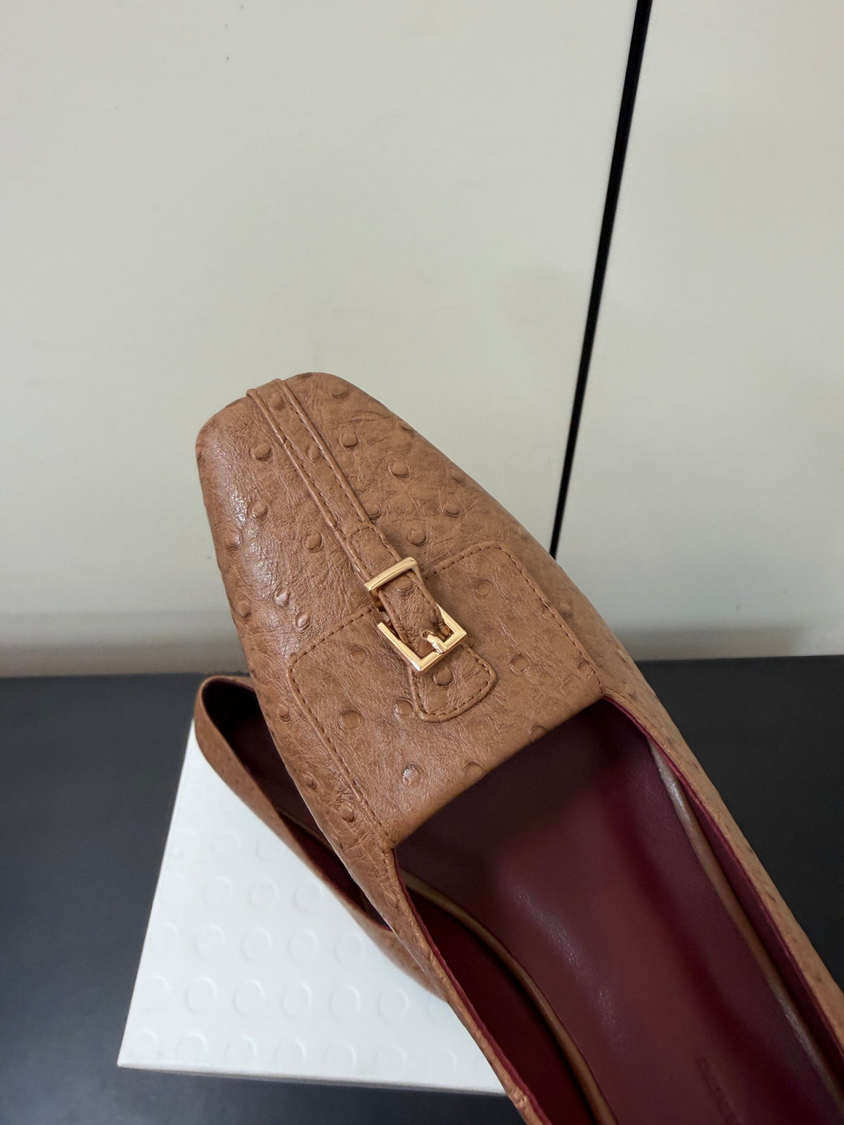 Khaite 26s Celia Pumps 5.5cm Camel Leather 909453