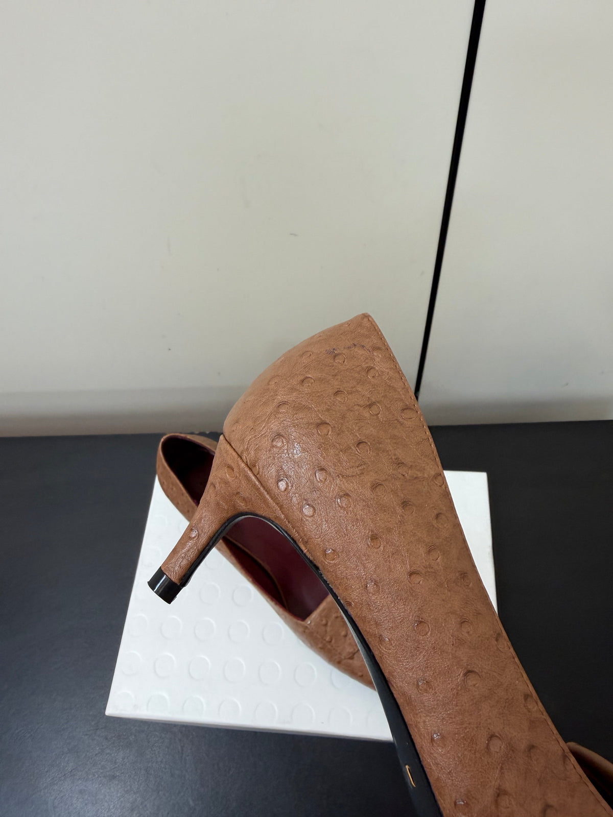 Khaite 26s Celia Pumps 5.5cm Camel Leather 909453