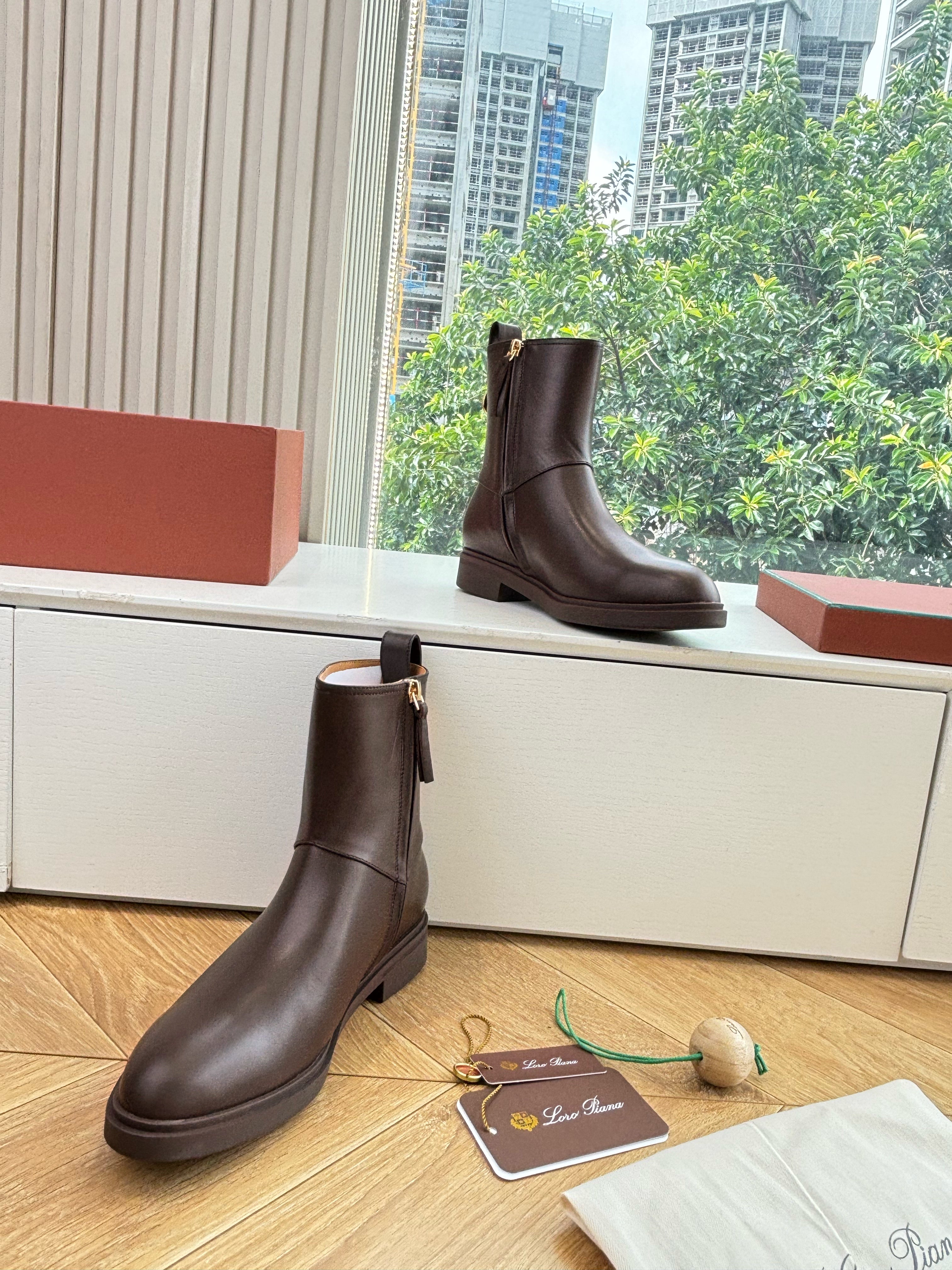 LP Kilda Ankle  Boots Brown Leather 507407