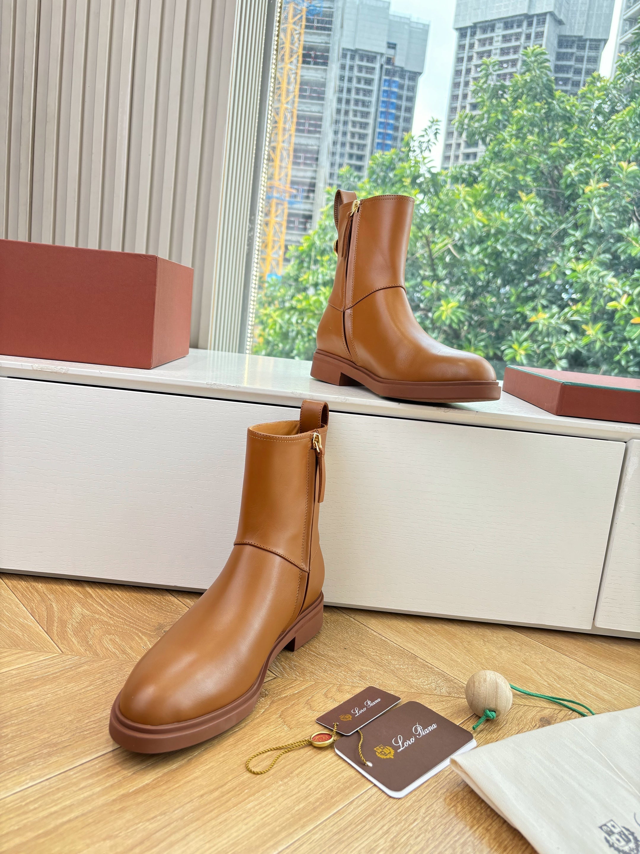LP Kilda Ankle  Boots Caramel Leather 507408