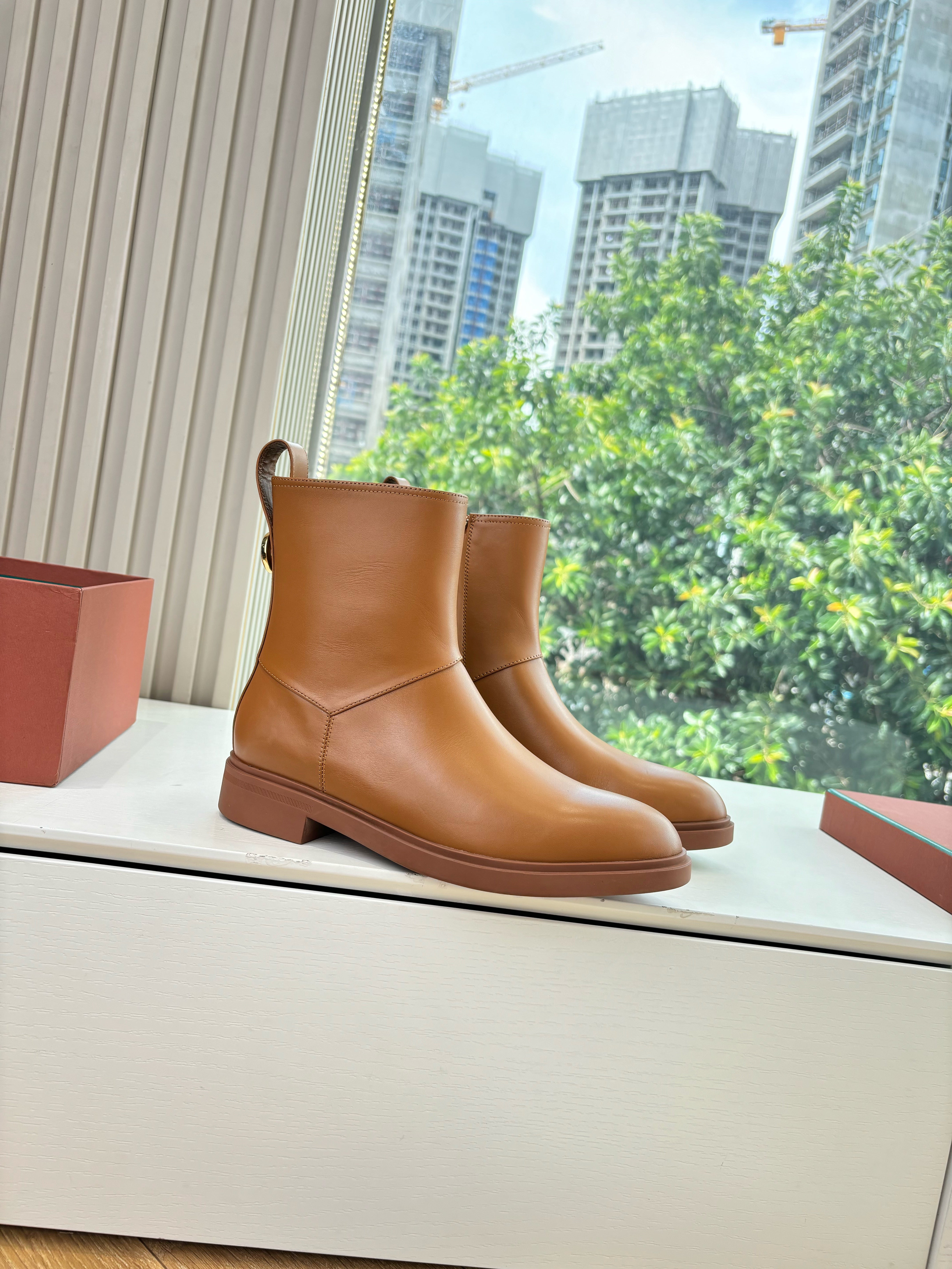LP Kilda Ankle  Boots Caramel Leather 507408