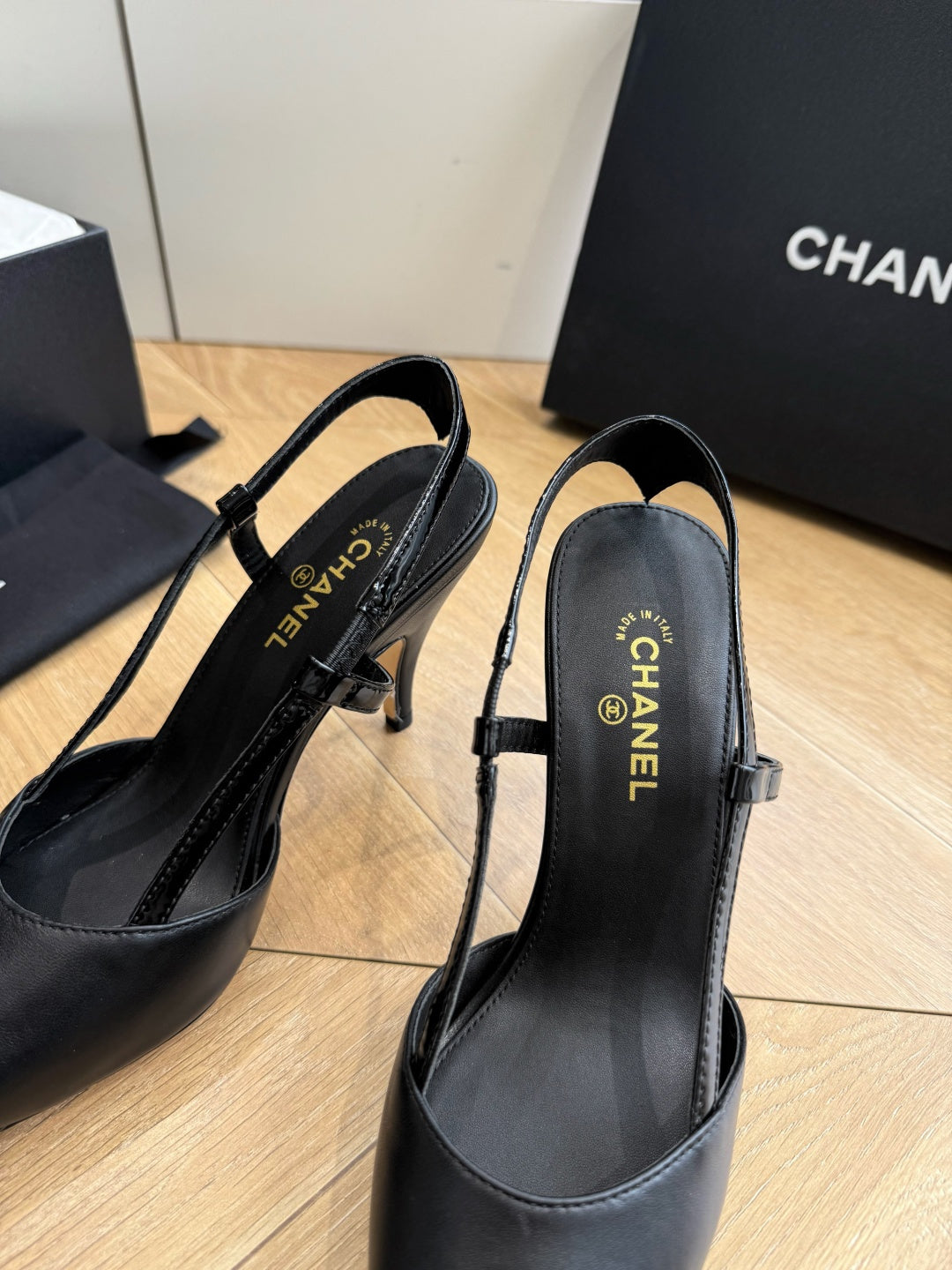 CC 26s Boutique Slingback Black Patent Leather 933116
