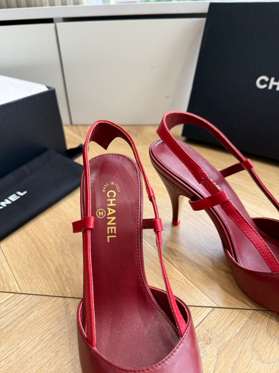 CC 26s Boutique Slingback Burgundy Patent Leather 933117
