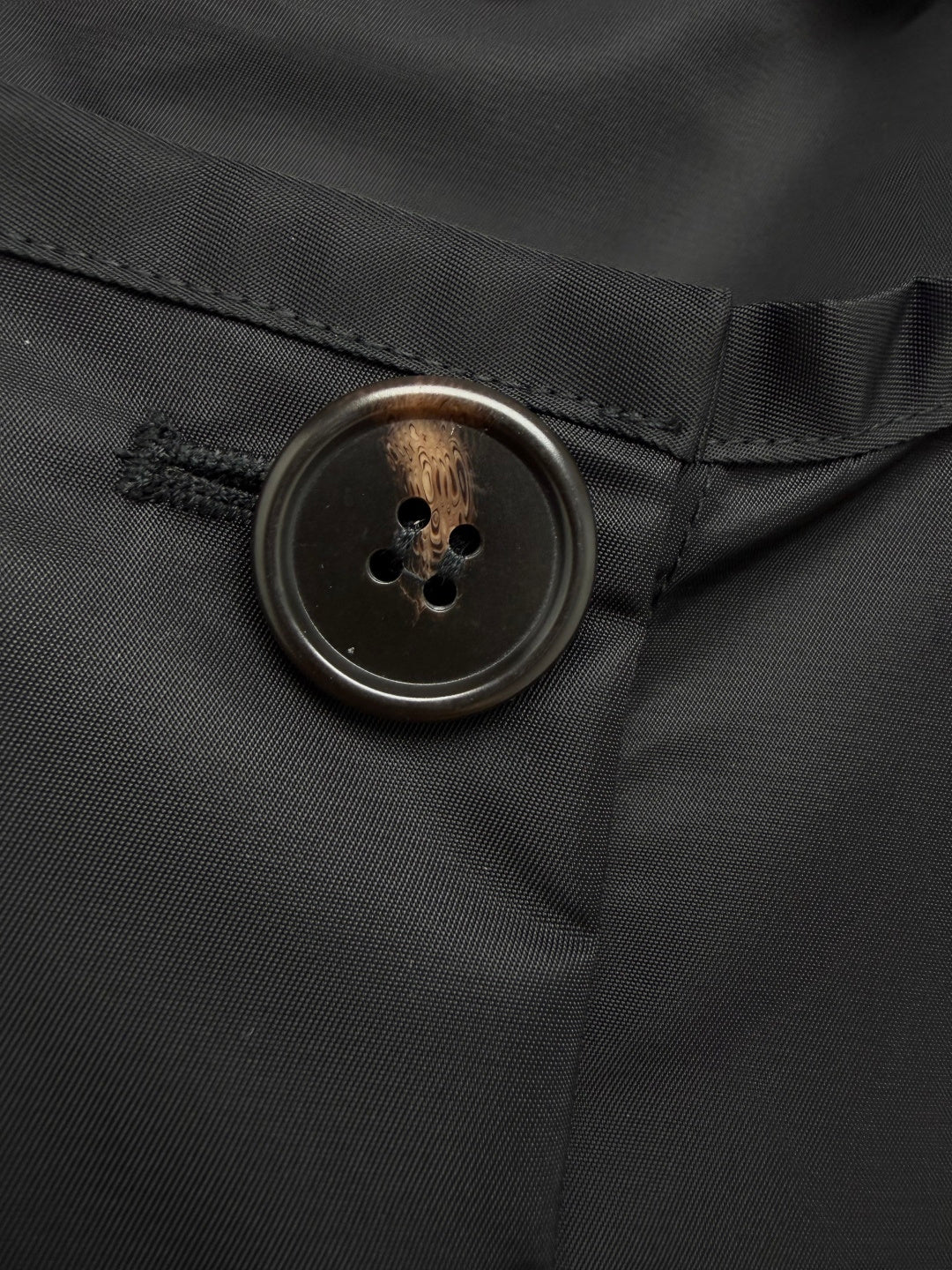 Prada 26s Cropped Blouson Jacket Black Re-Nylon 418786