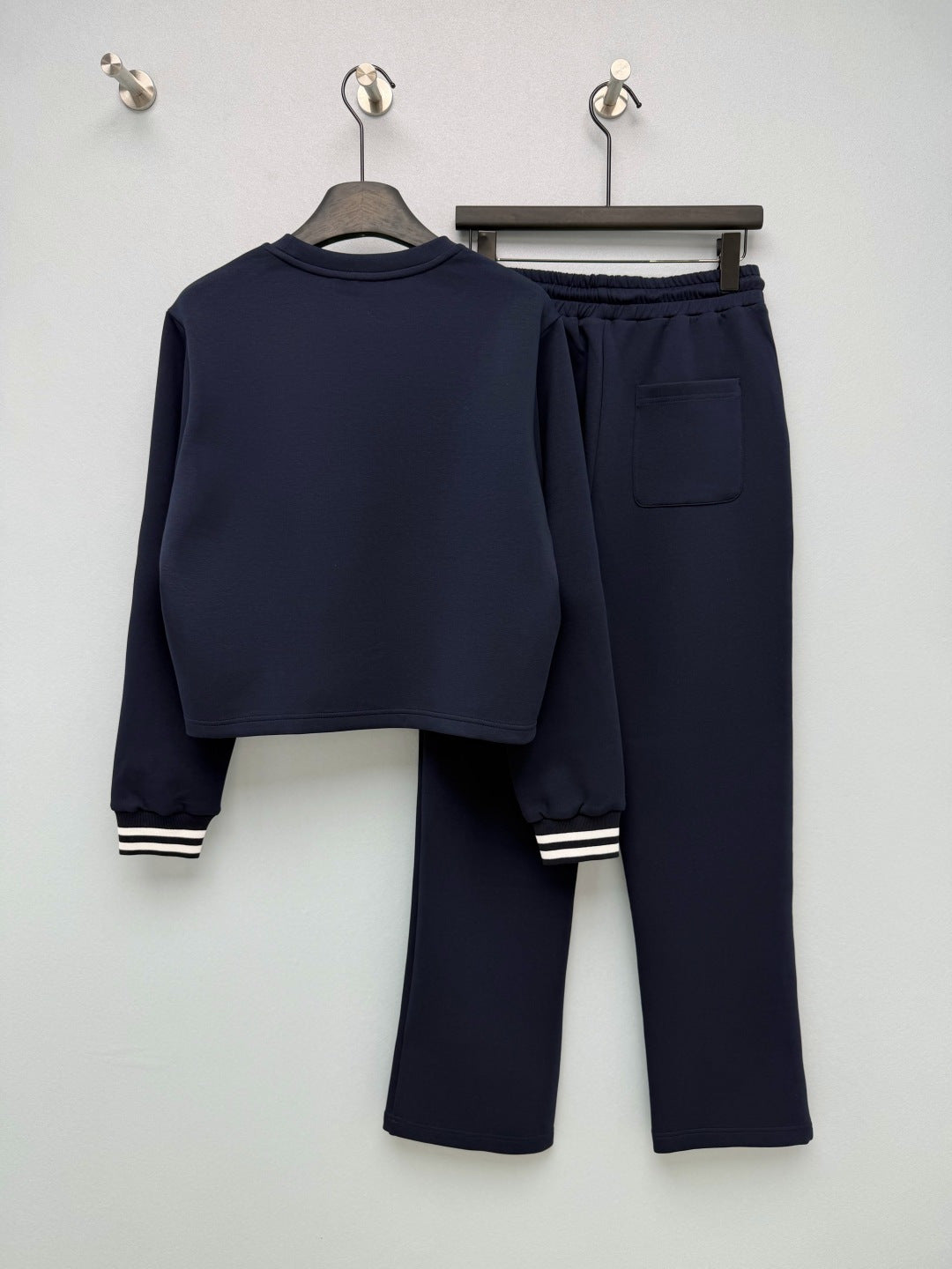 CD 26s Set Long-Sleeve Sweatshirt & Sweatpants Navy Blue Polyester 421393