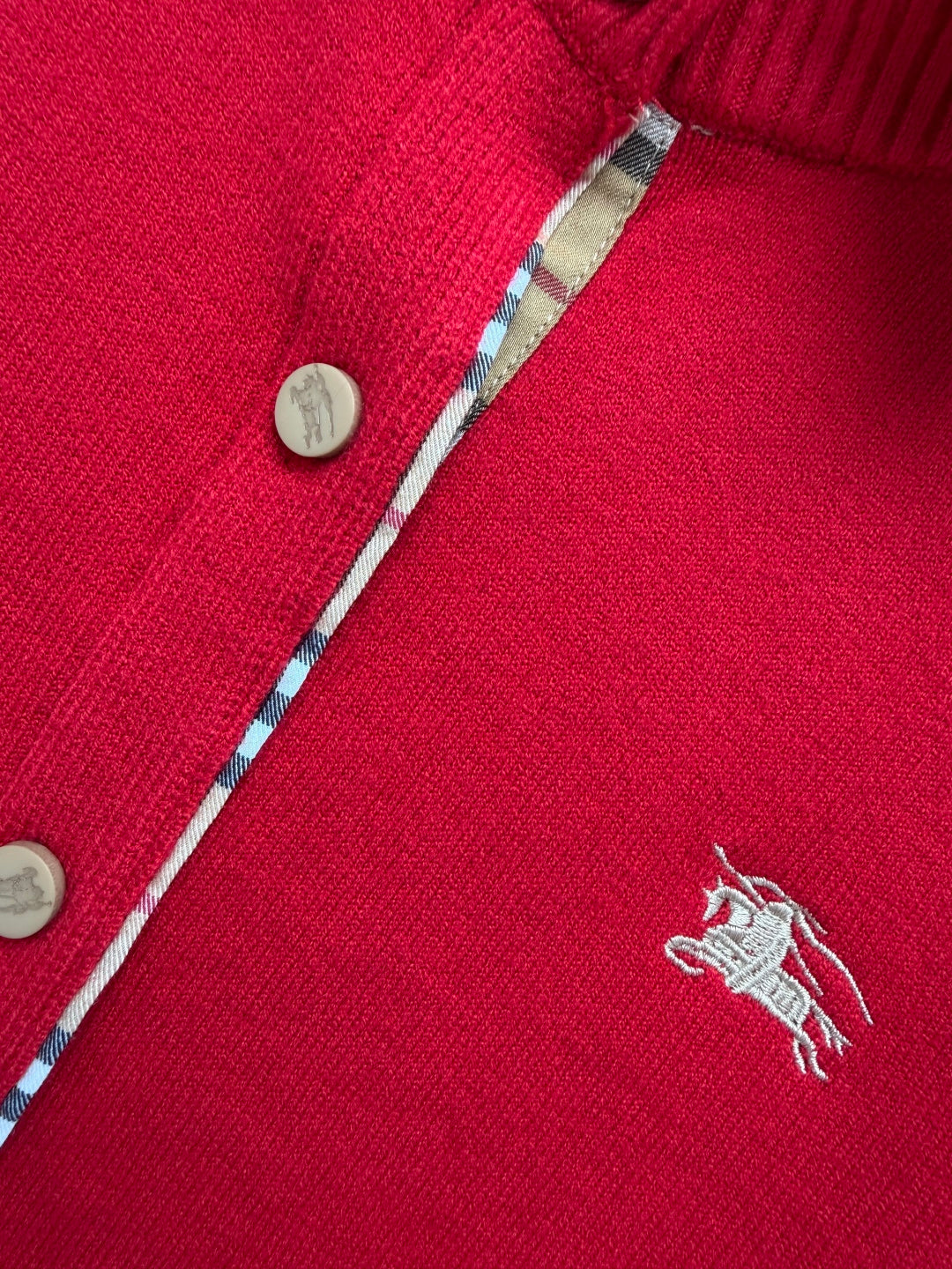 BRR 26s Cardigan Red Viscose Blend 449132