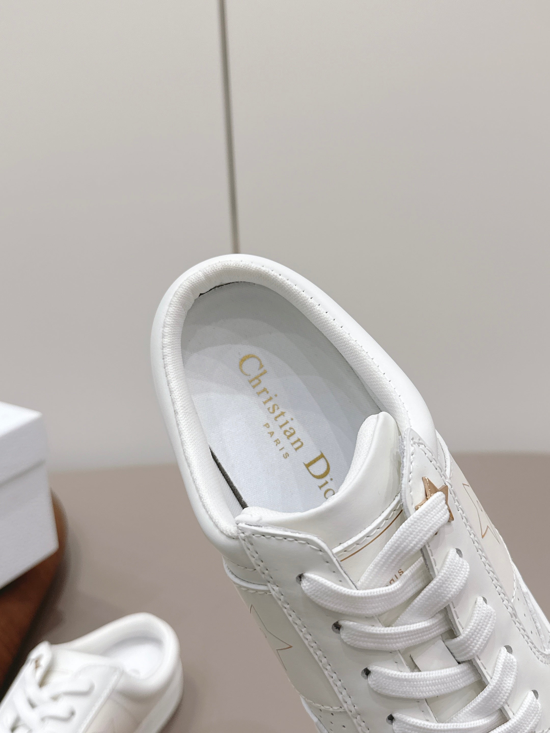 CD Dior Mule Full White Suede Leather 739312