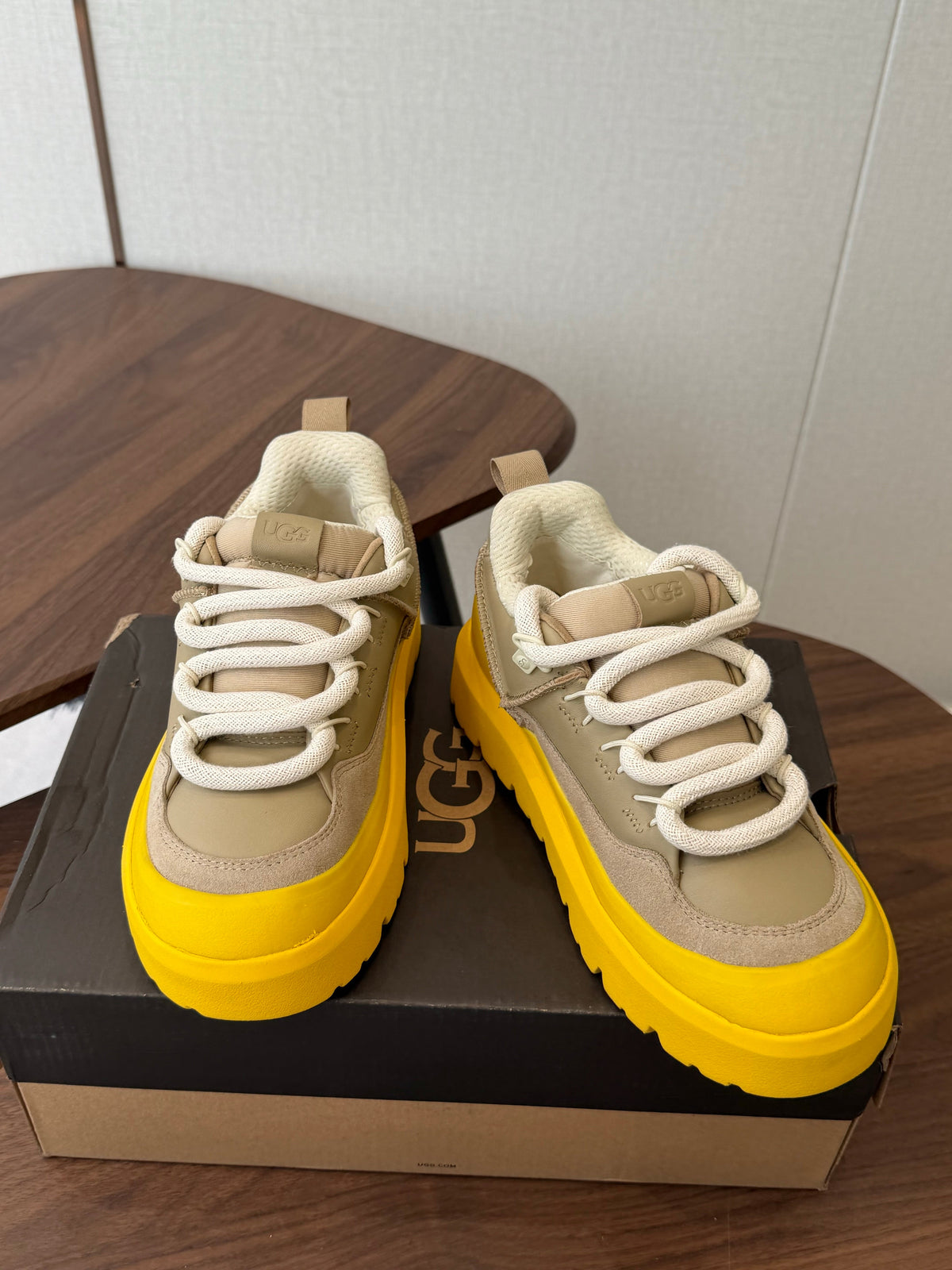 UGG Heritage Utility Sneaker Mustard Seed Summer Wheat 1170910