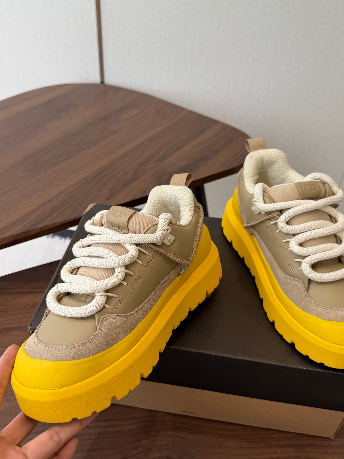 UGG Heritage Utility Sneaker Mustard Seed Summer Wheat 1170910