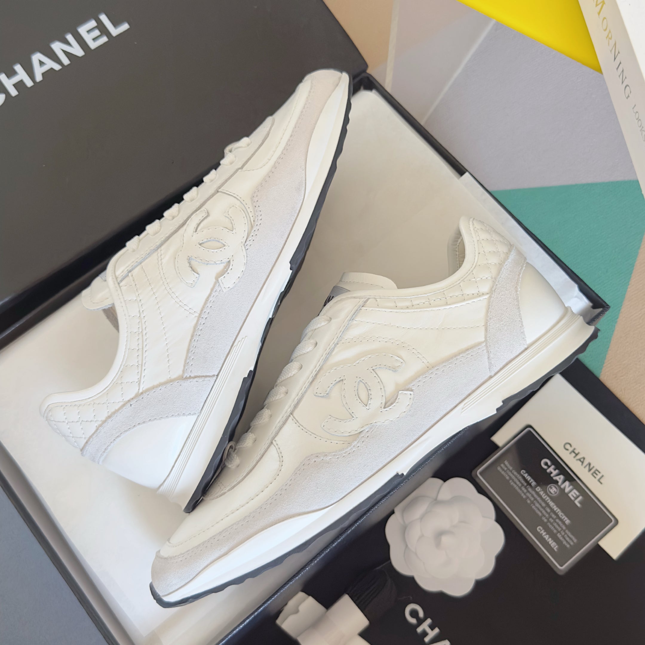 CC 25K British Baseball Shoes White Cowhide 459734