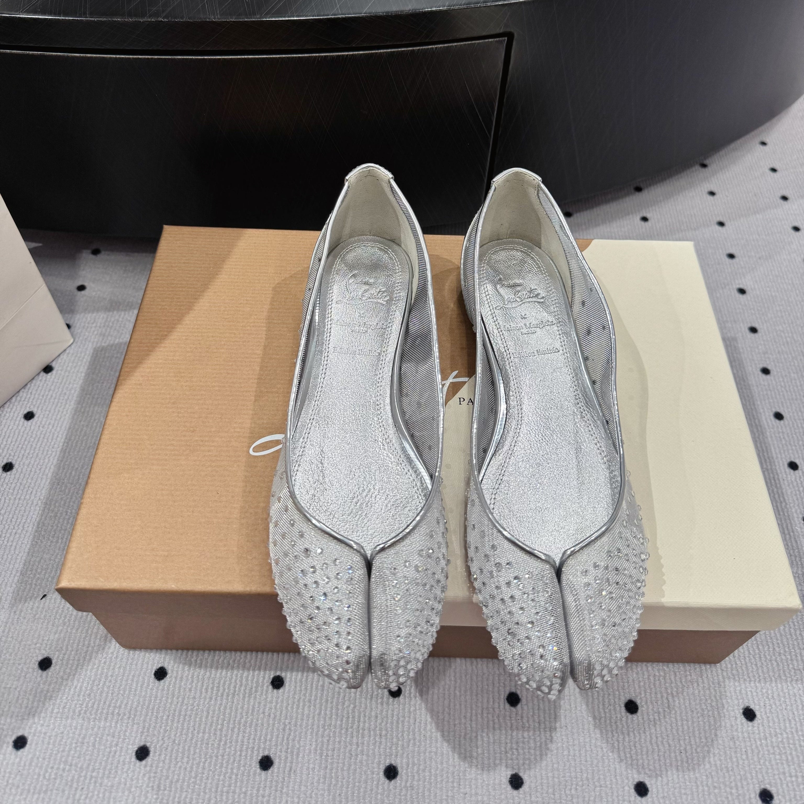 CL x Margiela 25 Diamond Sliver Fabric Lace Swarovski 296032