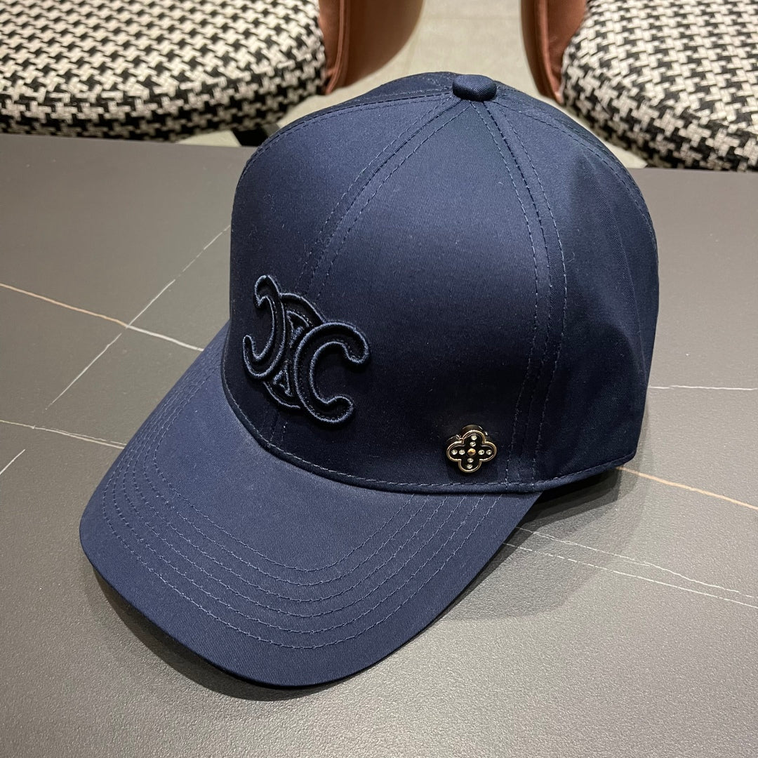 BASEBALL CAP MODEL 650286 IN NAVY BLUE FABRIC