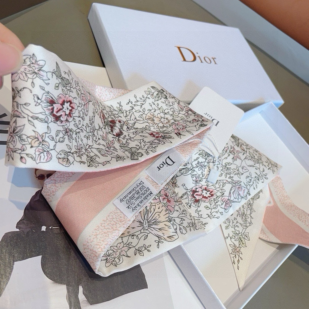 Dior 26s Scarf 100cm In Silk 309515