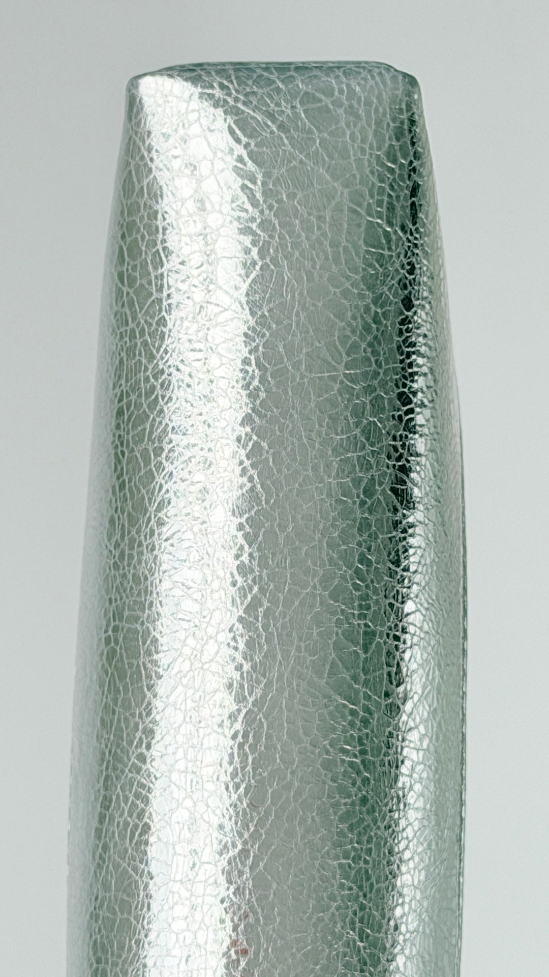 CC 26s Top Handle Bag Silver Metallic Quilted Leather