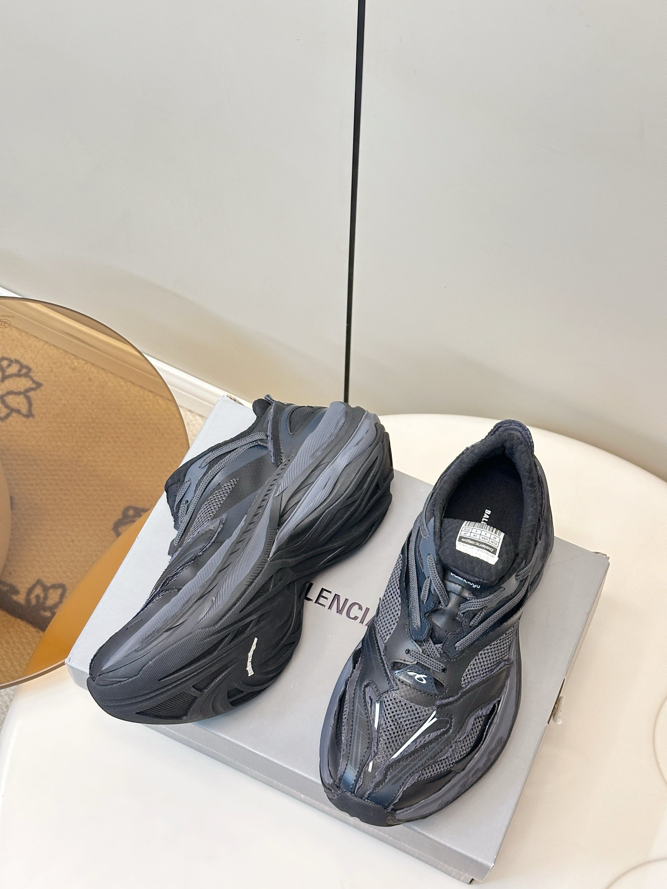 Balenciaga Jet Sneaker Black TPU Mesh 986307