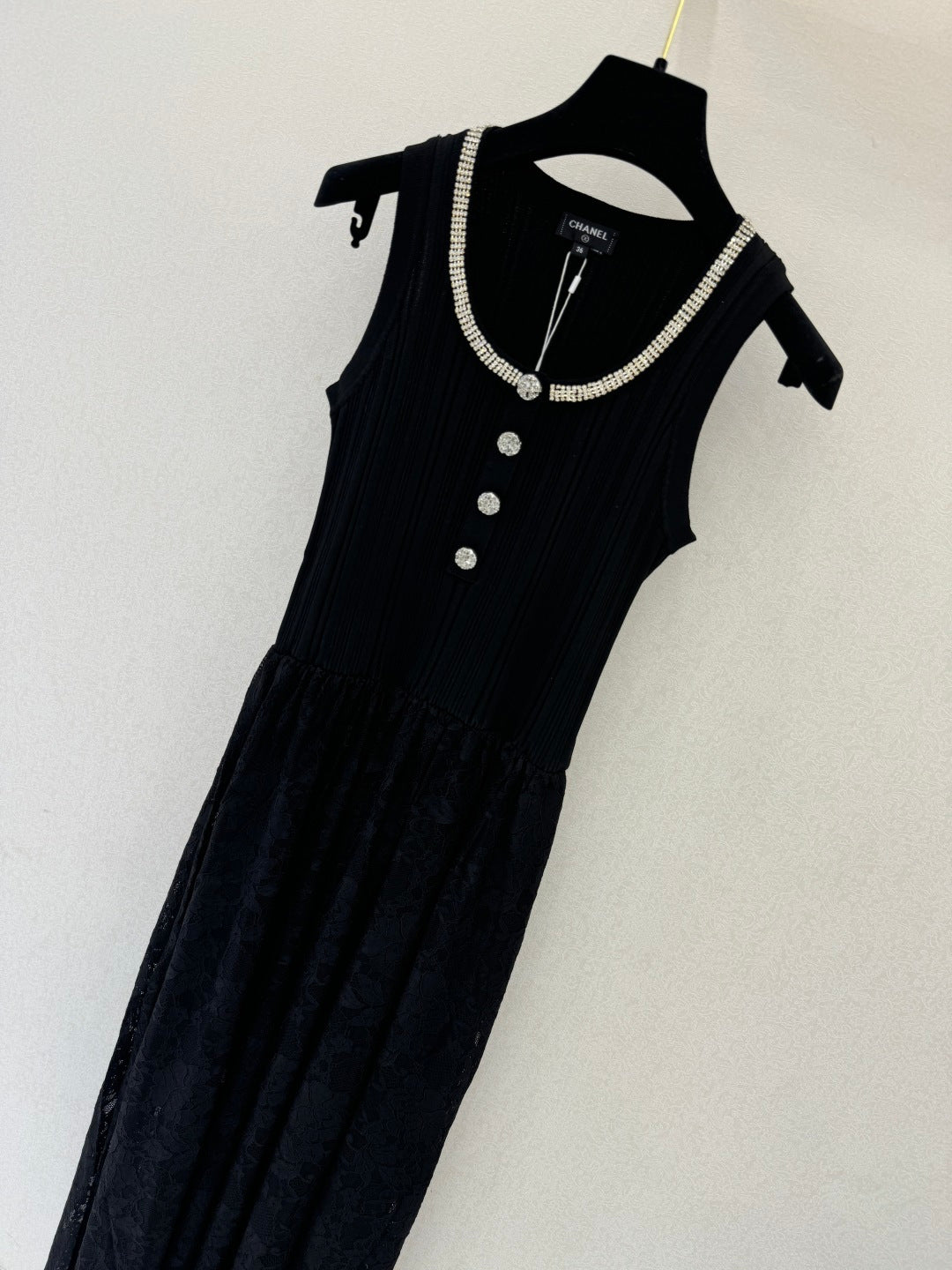 CC Maxi Dress Black Tencel 363536