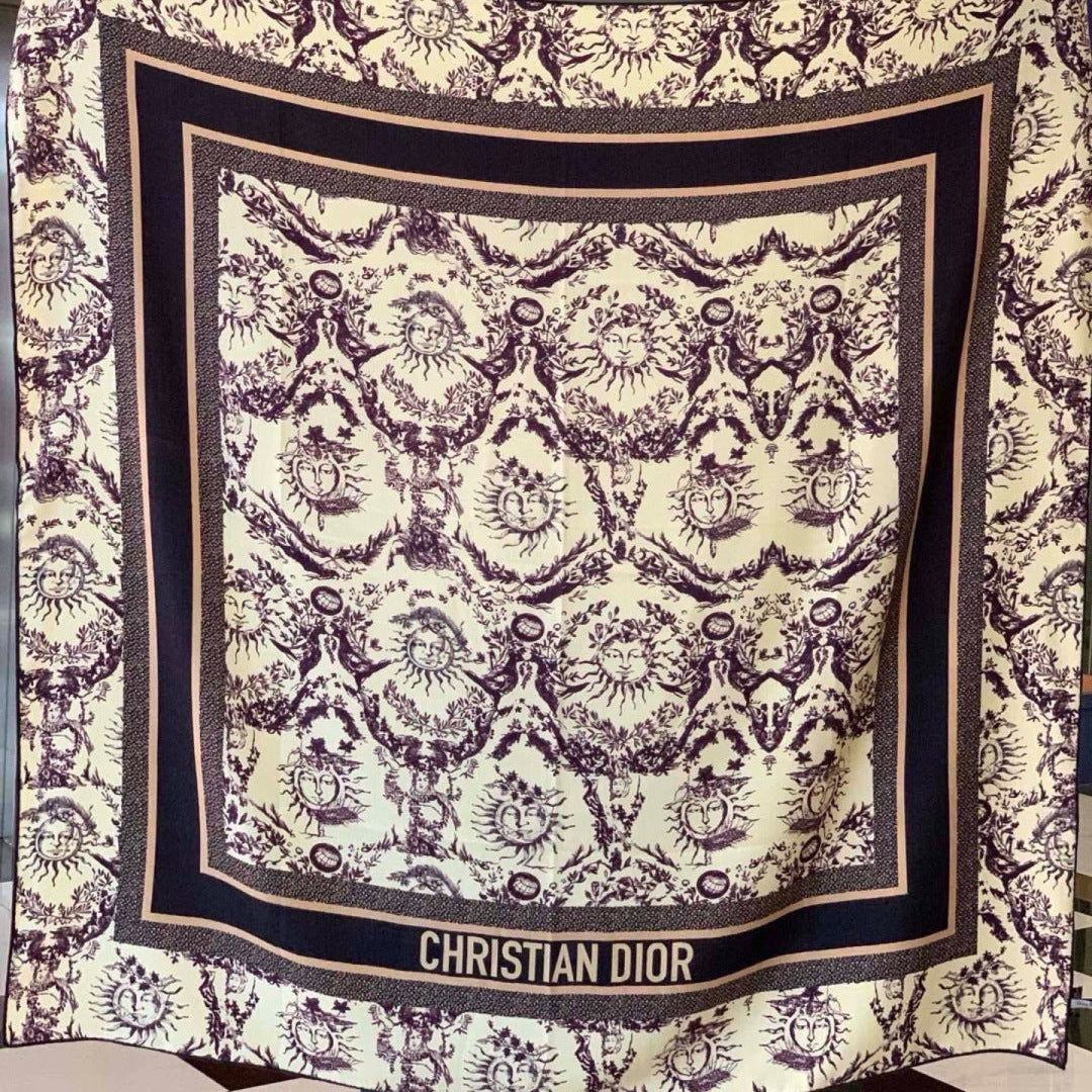 Dior 26s Scarf 140cm Silk & Cashmere 304709