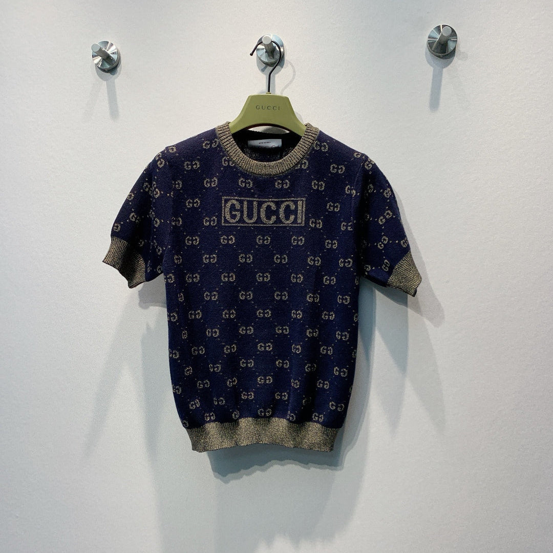 Gucci 26s Short Sleeve Knit T-Shirt 310