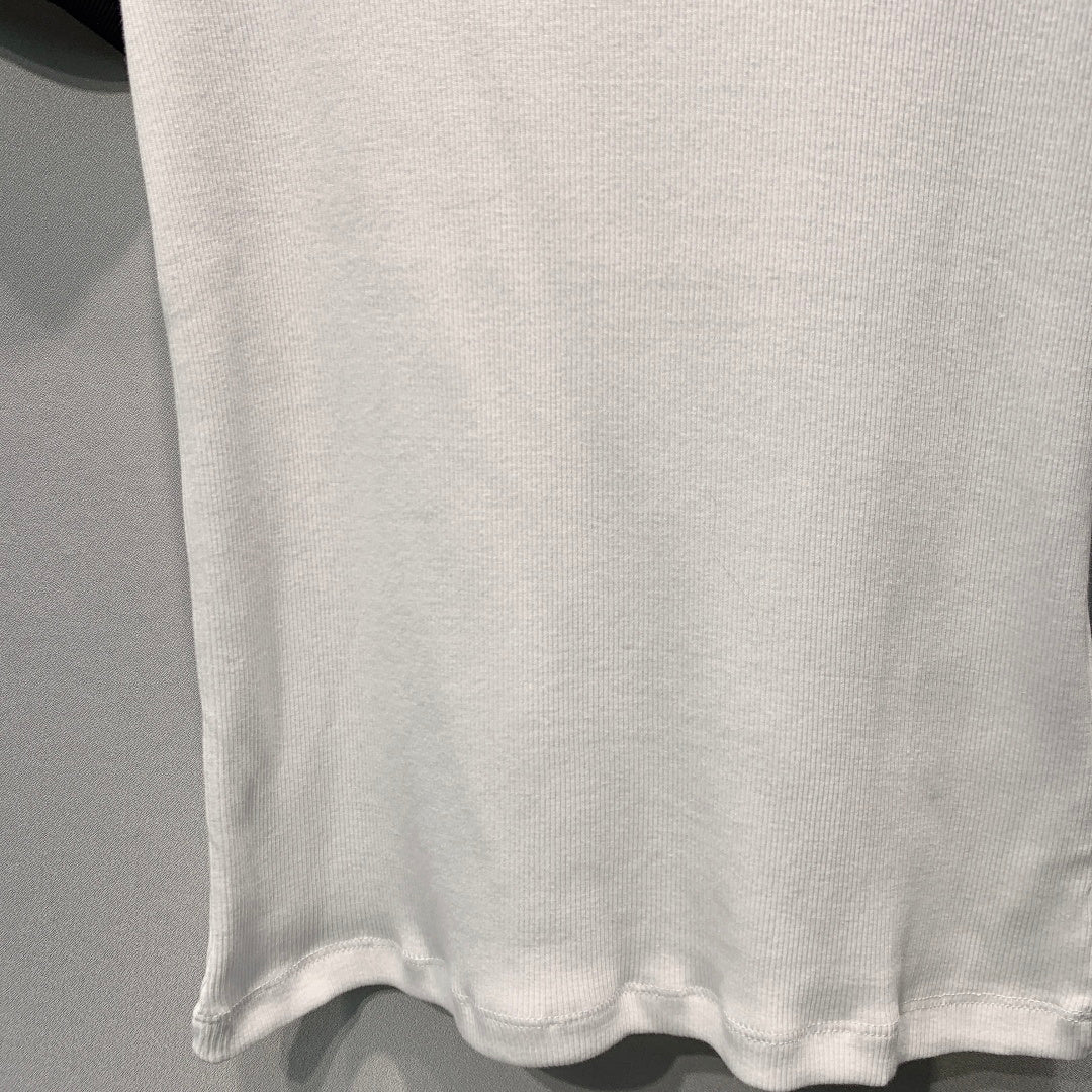 Prada 26s Crew Neck Short Sleeve T-Shirt 406292