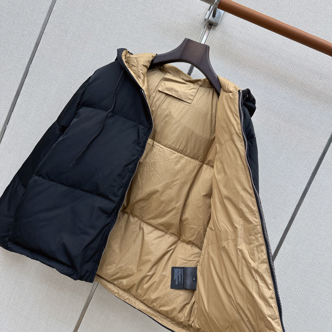 Prada 26s Down Jacket Dark Blue Re-Nylon 419234