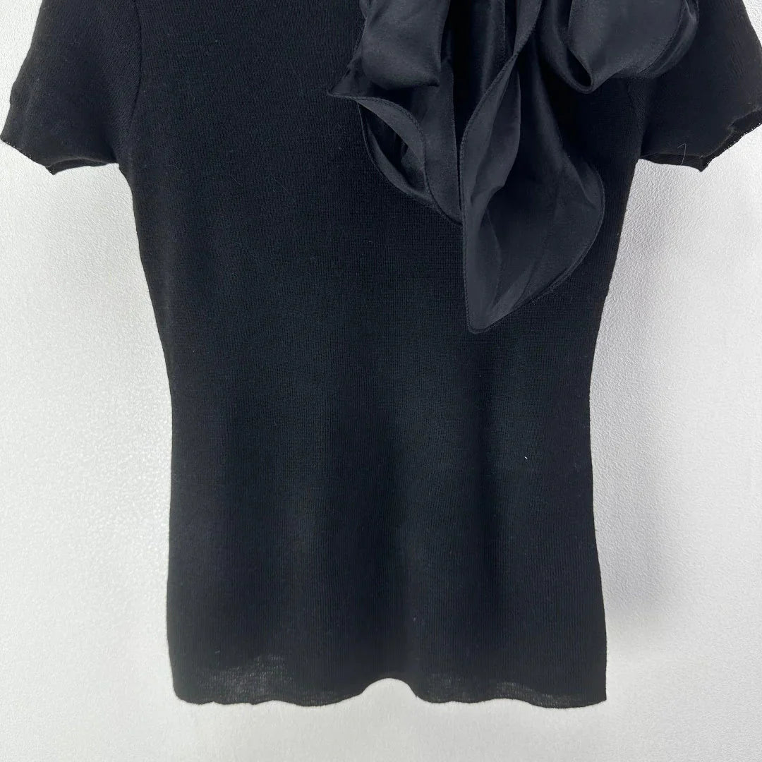 Chanel 2026 Bow Tie Short-Sleeve Shirt Viscose 361048