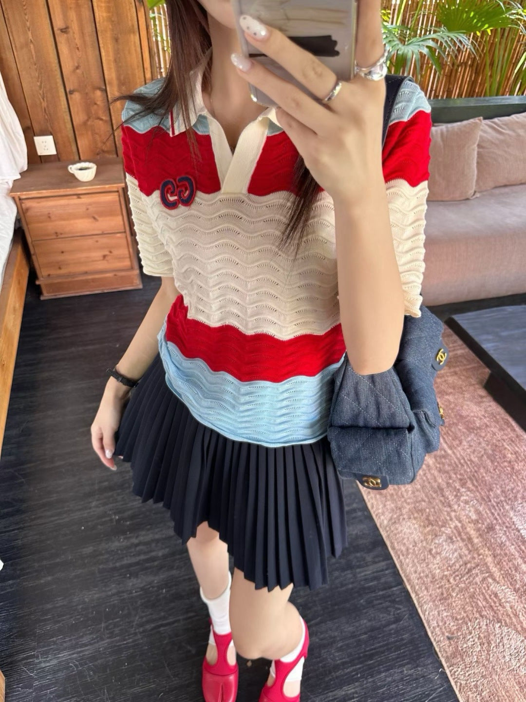 Gucci 26s Knit Polo Shirt 303