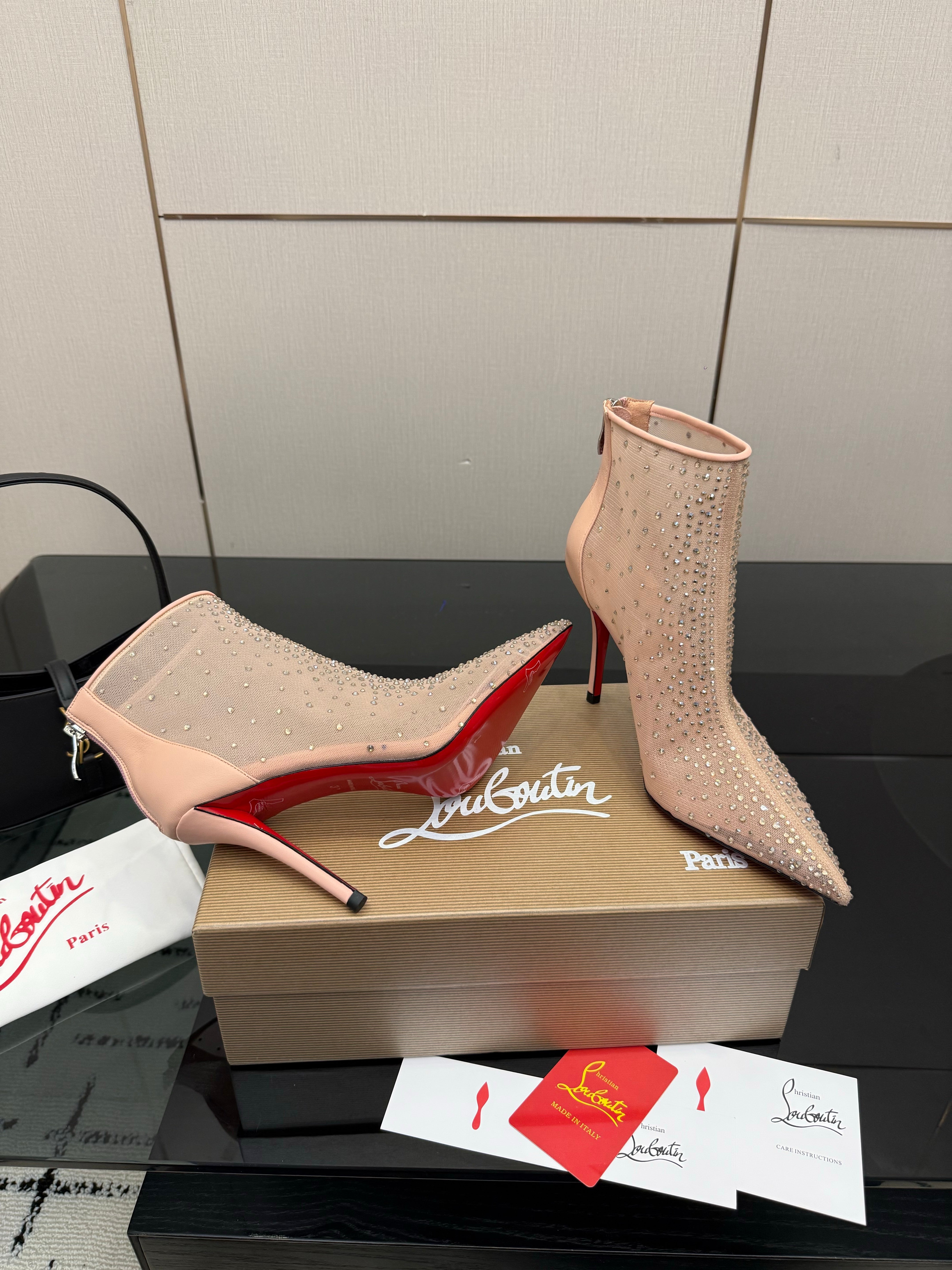 CL 26s Thea Ankle Boots 10cm Mesh 828168