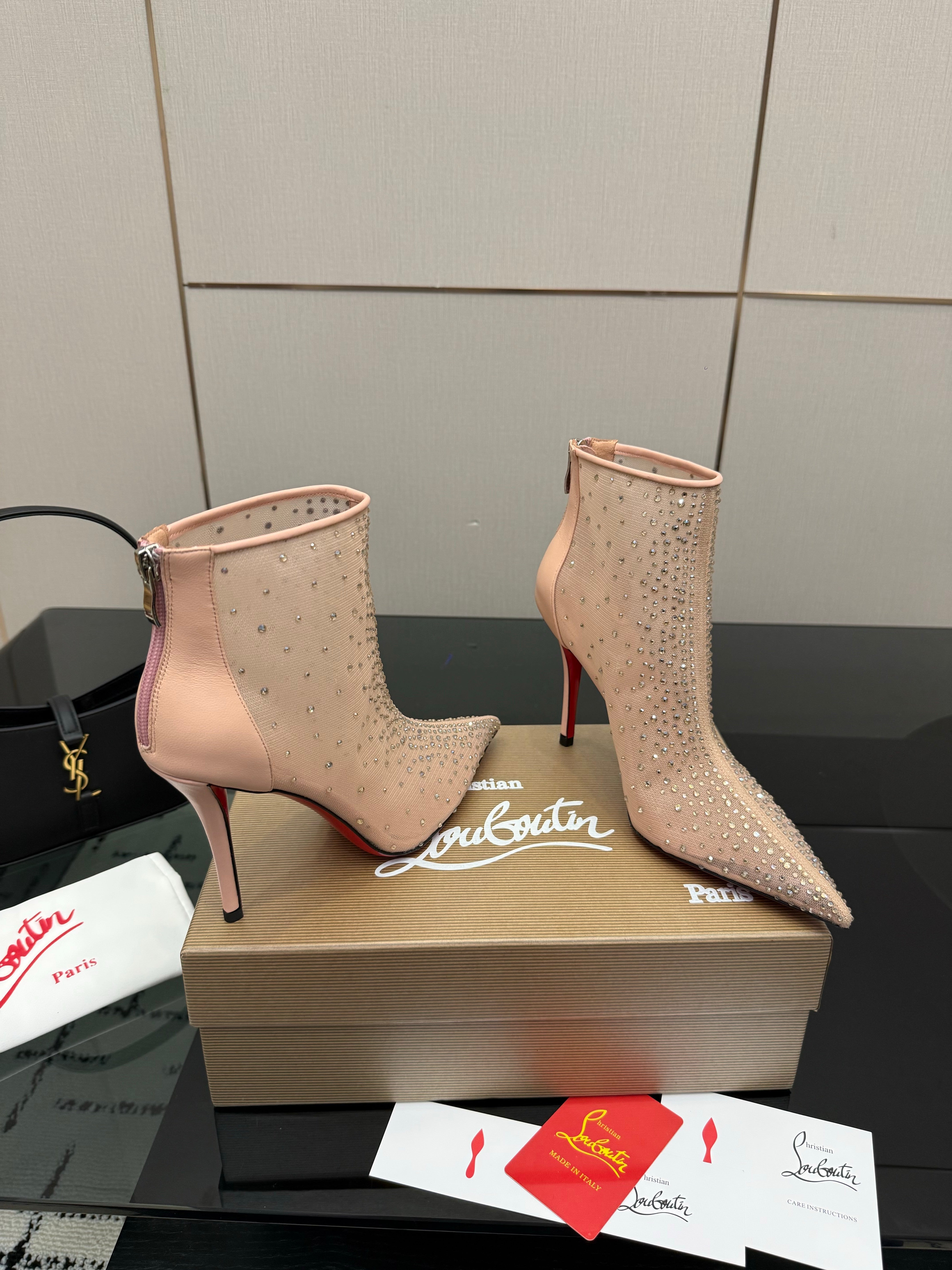 CL 26s Thea Ankle Boots 10cm Mesh 828168