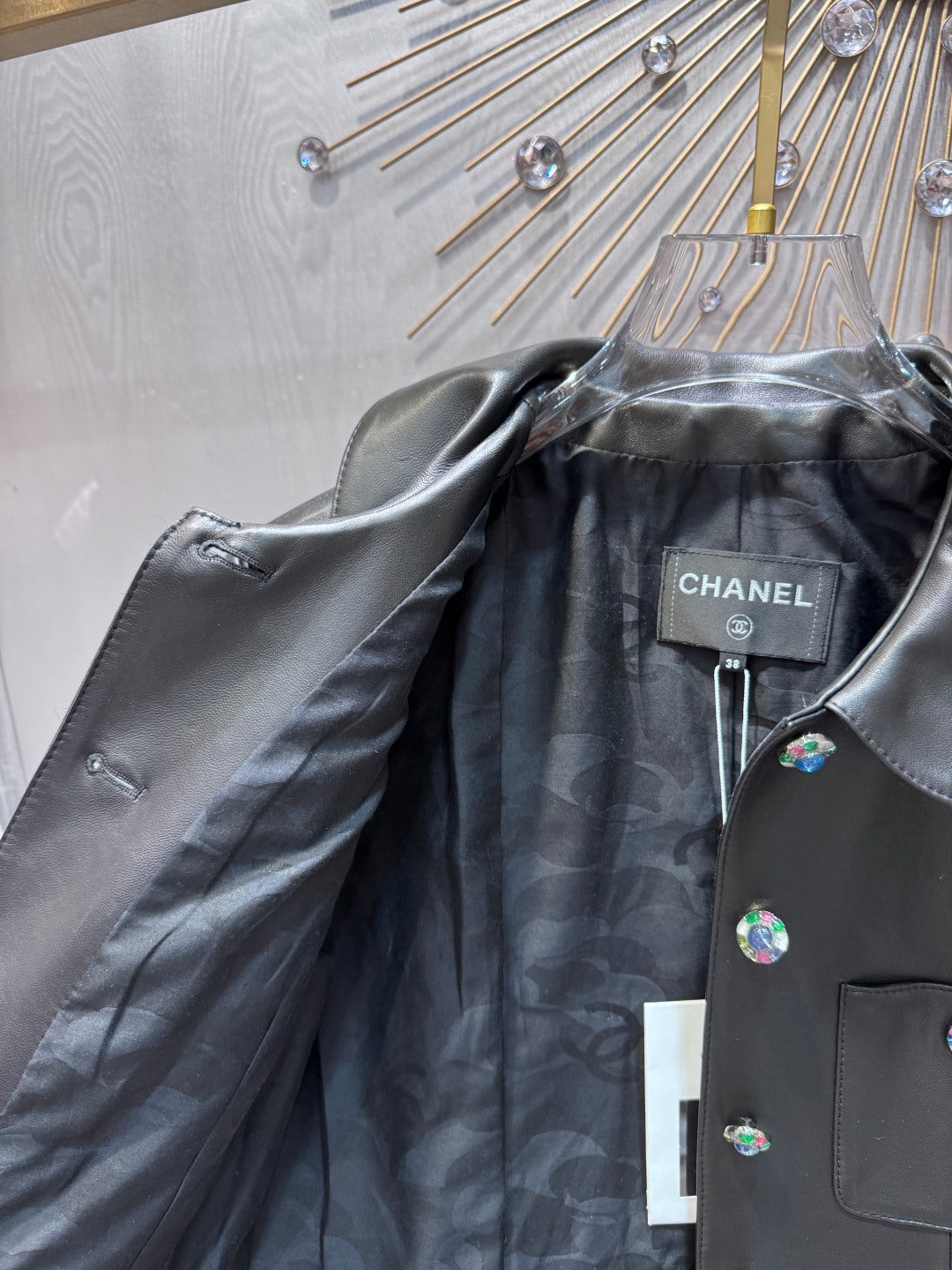 CC 25 Jacket Black Lambskin 020802090