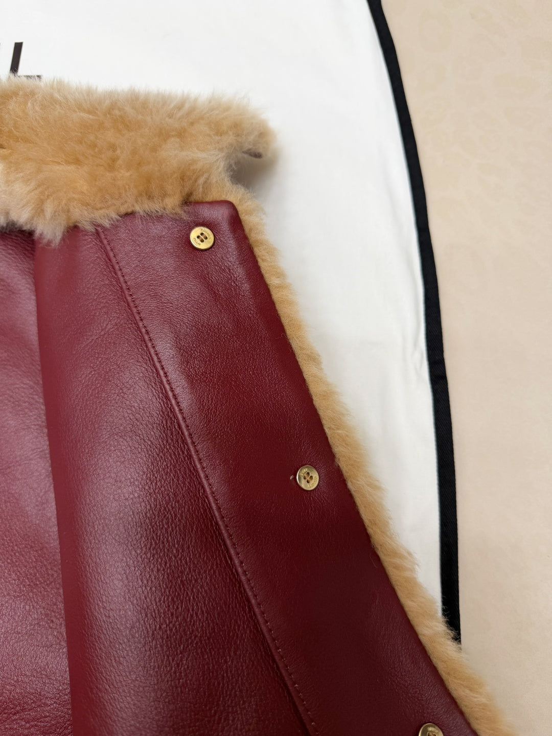 Chanel 2026 Jacket Camel Shearling Faux Fur 435597