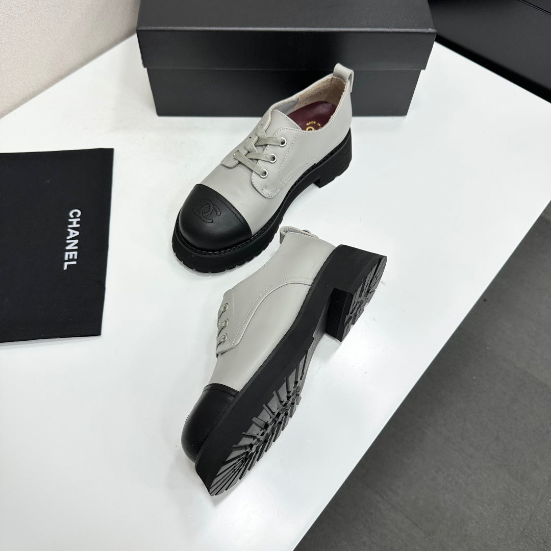 CC 26s Derby Loafer Black Grey Cowhide 925711