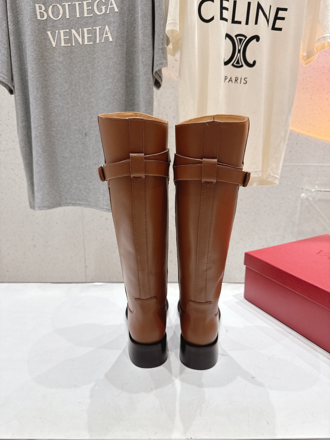 Valentino 2025 Boot Brown Calfskin 435096