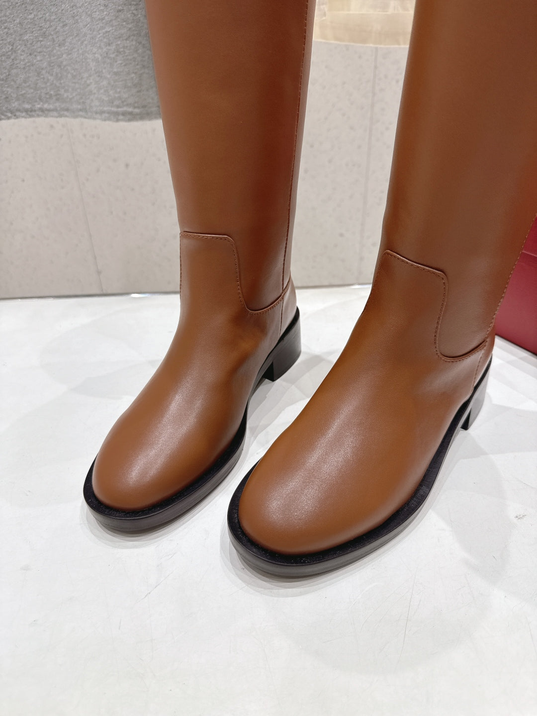 Valentino 2025 Boot Brown Calfskin 435096