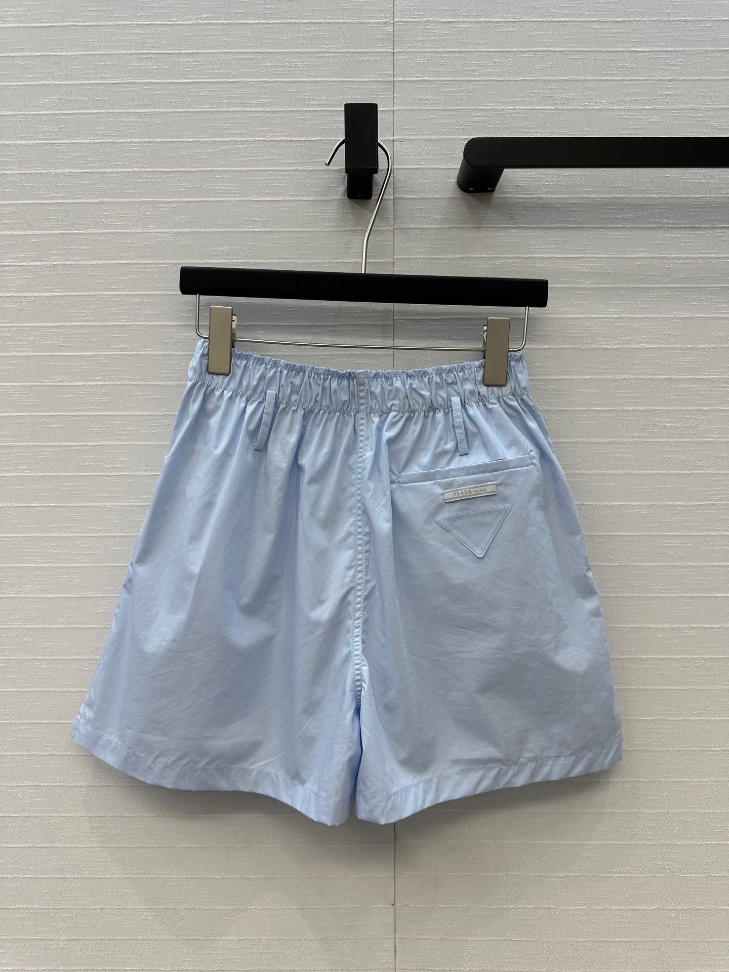 Prada 25 Short Blue Cotton