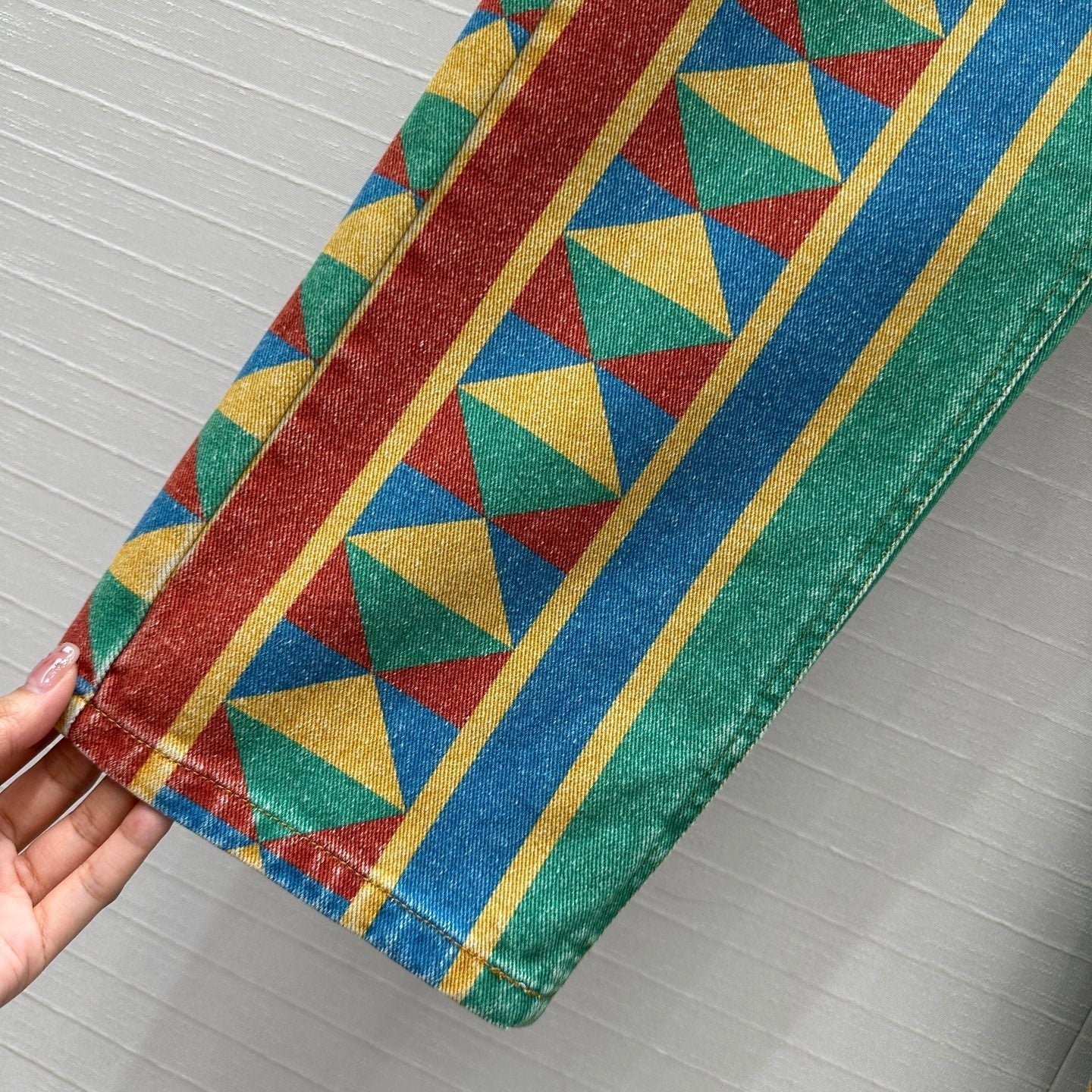 Loewe Pants Multicolor Cotton
