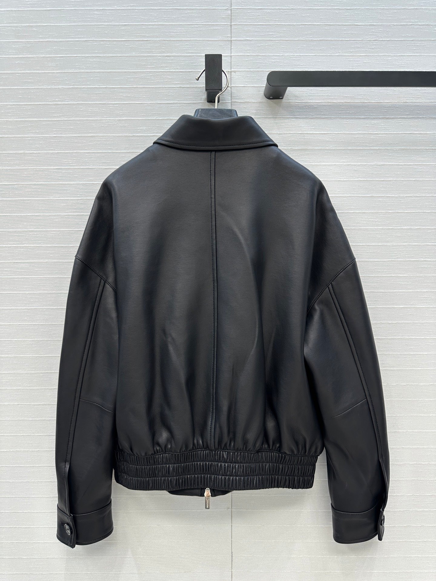 Miu Miu 25 Jacket Black Lambskin