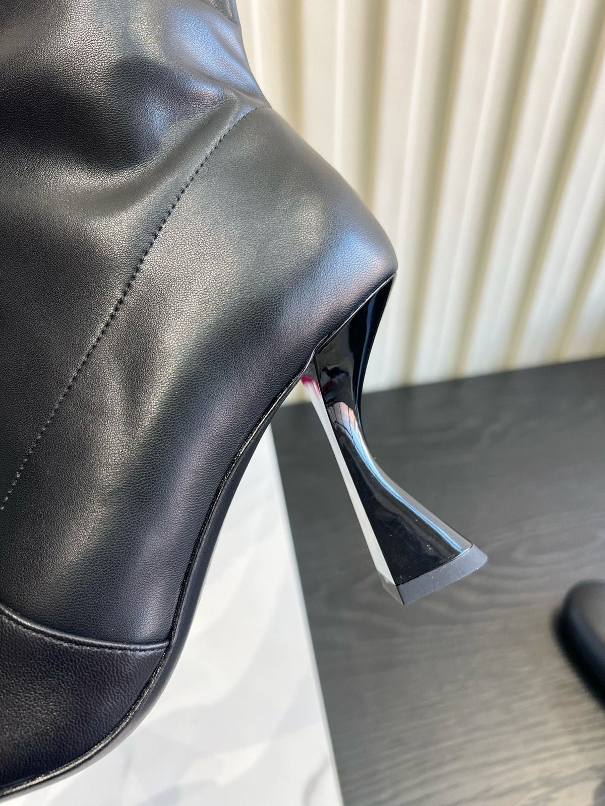 CC 26s Mid-Calf Boots Black Lambskin 183500
