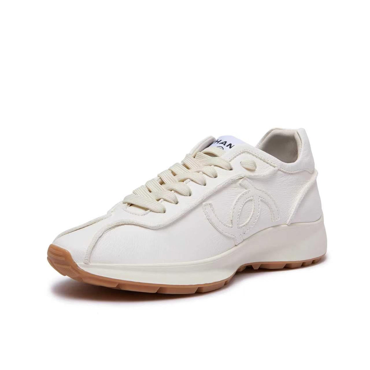 Chanel 26s Sneakers White Leather 168242