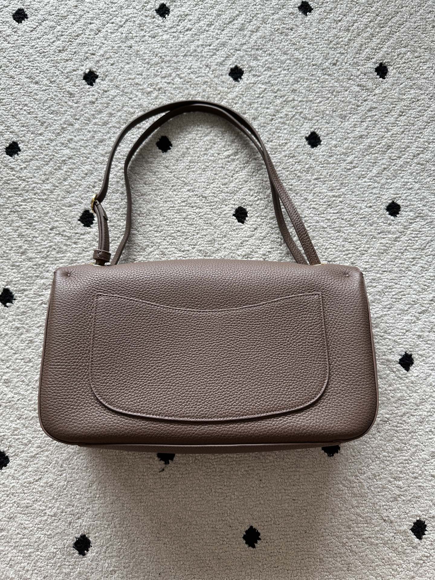 CC 26s Maxi Flap Bag 32cm Coffee Calfskin GHW