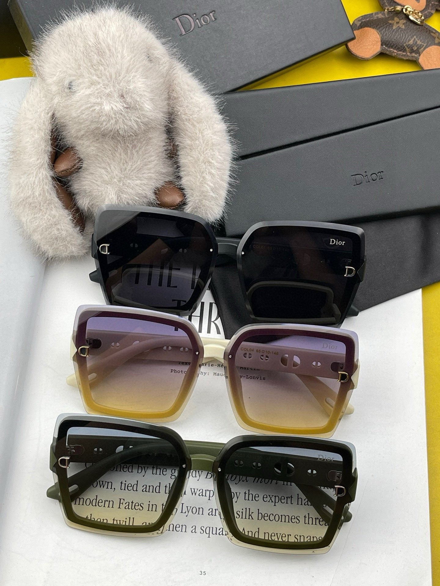 MONTAIGNE SUNGLASS CD2590 IN ACETATE