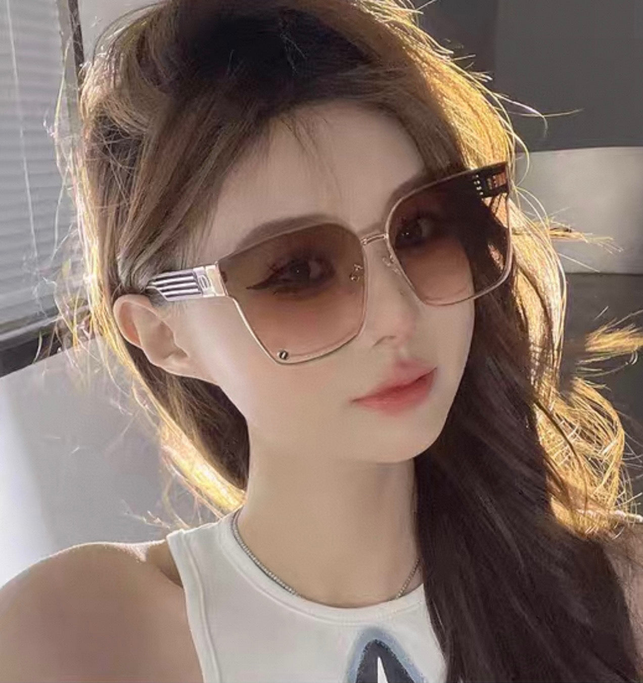 MONTAIGNE SUNGLASS CD7190 IN ACETATE