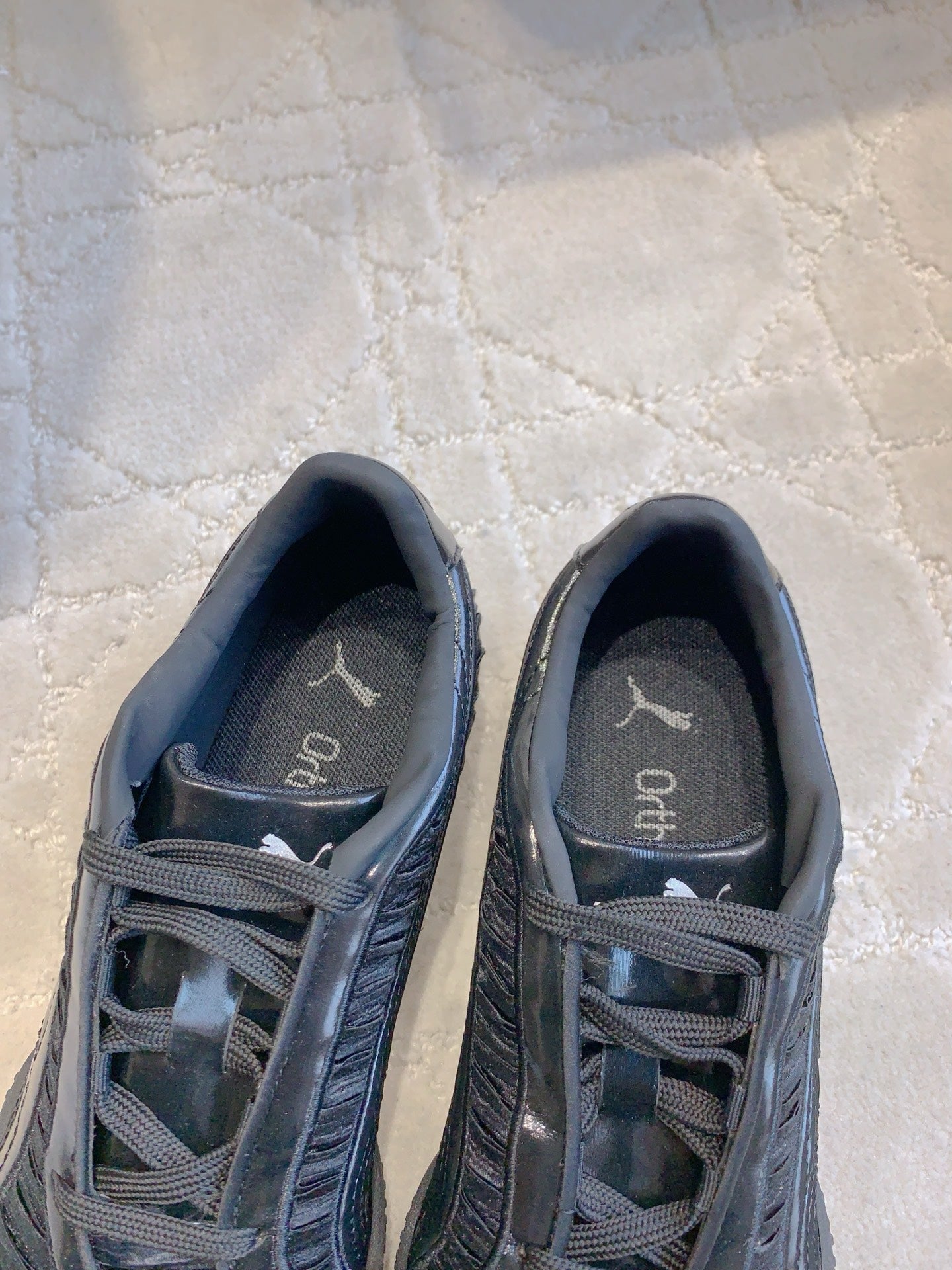 Puma Bella V2 Lustrous Black Satin 615458
